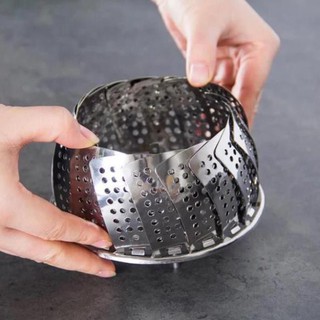 Vỉ hấp inox có quai stabil ikea