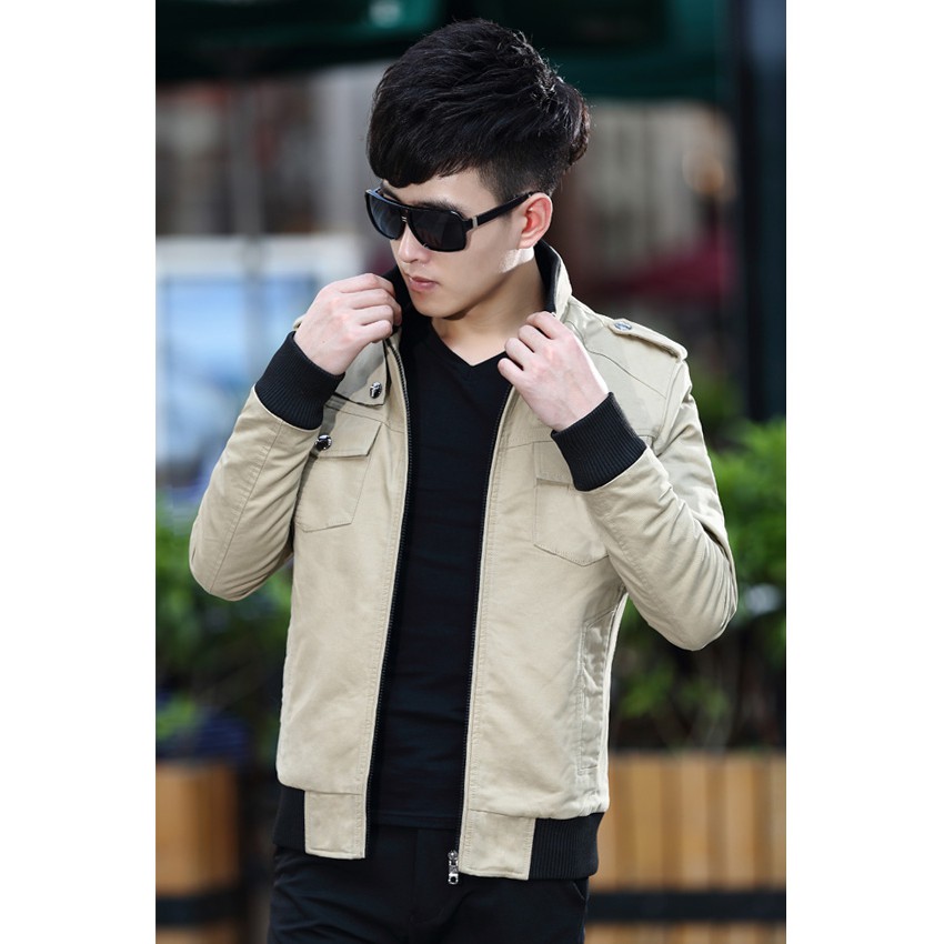 Áo khoác kaki bo thun – MS0032AK