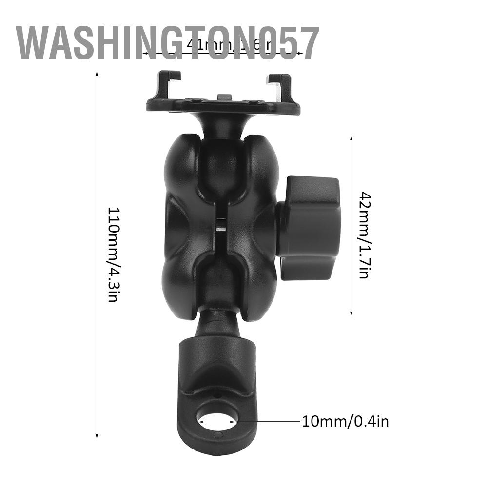 Có thể bán buônTELESIN Xoay 360 độ Xe máy Gương chiếu hậu Hỗ trợ Kẹp Chân đế Camera Chuyển động Washington057 Hàng giao ngay
