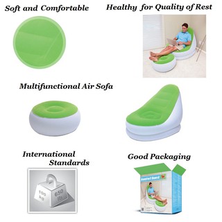 GHẾ HƠI CÓ CHÂN ĐỠ BESTWAY 75053