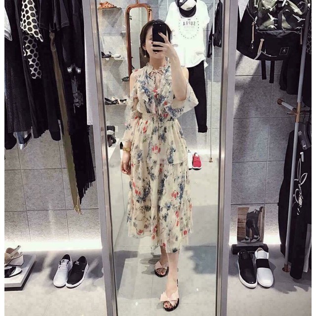 Váy maxi voan QCCC  nhẹ nhàng nữ tính (ảnh thật ở cuối) - AK20 | BigBuy360 - bigbuy360.vn