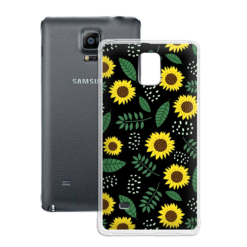 [FREESHIP ĐƠN 50K] Ốp lưng Samsung Galaxy Note 4 in hình hoa cỏ mùa hè độc đáo - 01060 Silicone Dẻo