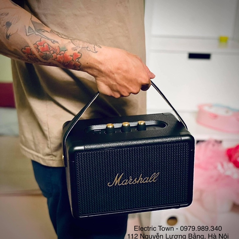 Loa bluetooth Marshall Kilburn 2 black and brass