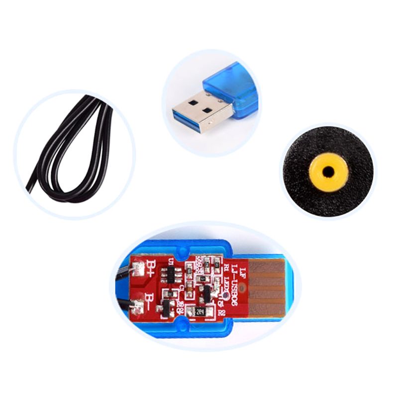 Bộ sạc pin Lipo 3.7v 2.5mm/3.5mm thông minh cho máy bay điều khiển từ xa