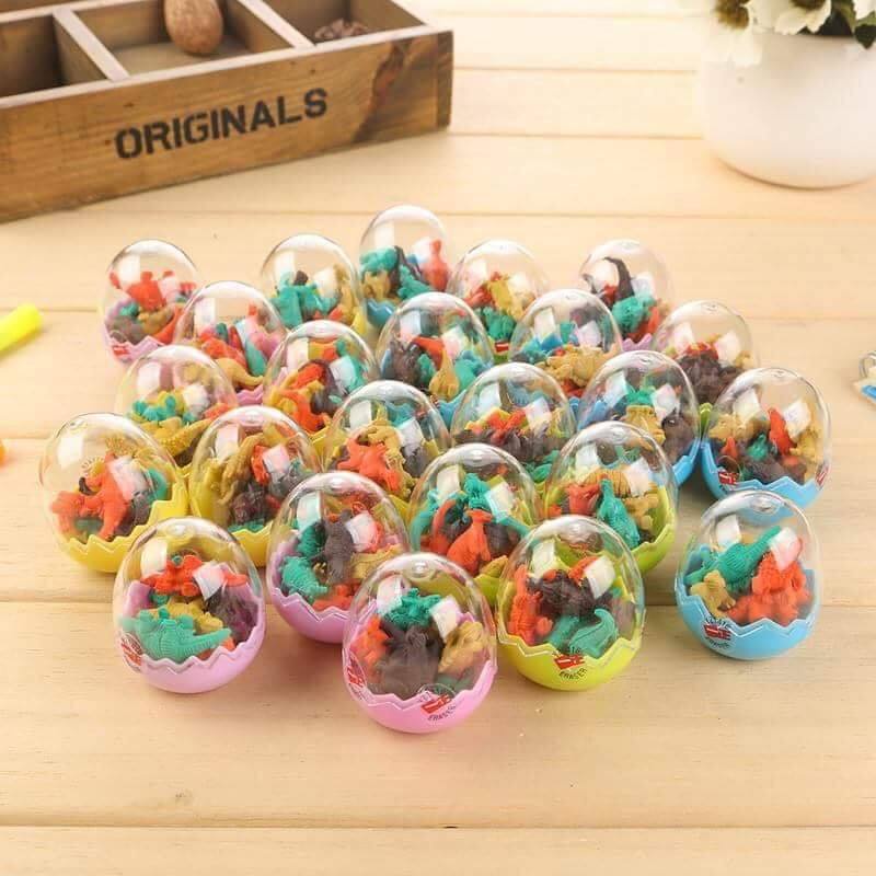 Gôm Tẩy Hình Trứng Khủng Long Mini