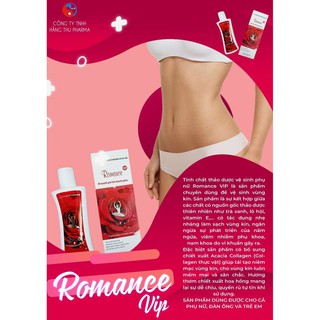 ( FREESHIP) DUNG DỊCH VỆ SINH ROMANCE vip Hằng thu (Hàng chính hãng)