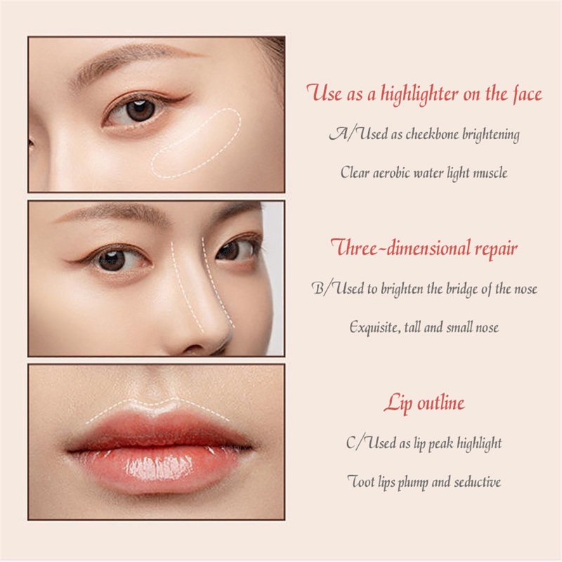 Bút Kẻ Mắt / Phấn Mắt Ánh Nhũ Ngọt Ngào Lâu Trôi Không Thấm Nước