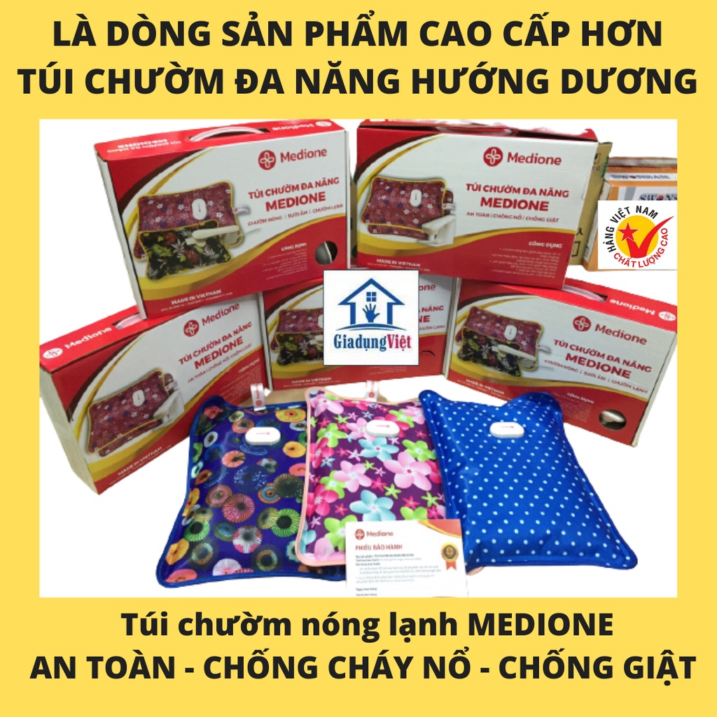 TÚI CHƯỜM NÓNG LẠNH HƯỚNG DƯƠNG MEDIONE - Bảo hành chính hãng 6 Tháng