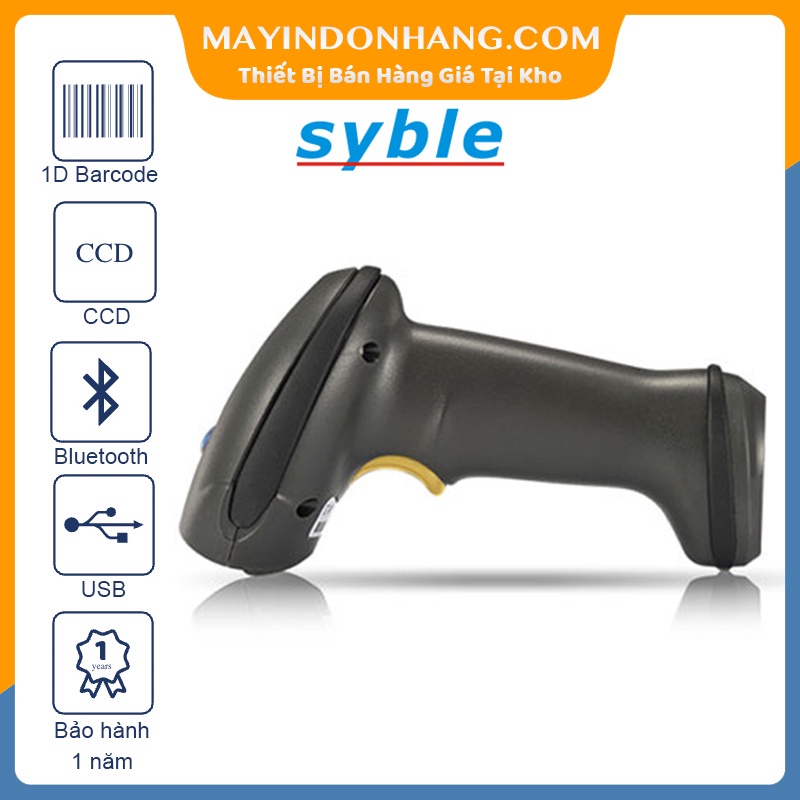  Máy đọc mã vạch không dây cầm tay Syble 147 - 1D - CCD Siêu nhạy