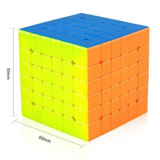 Rubik 6x6 trơn không viền cao cấp