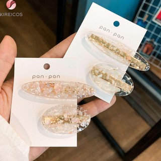 Set 3 Kẹp Tóc Họa Tiết Đá Nhiều Kiểu