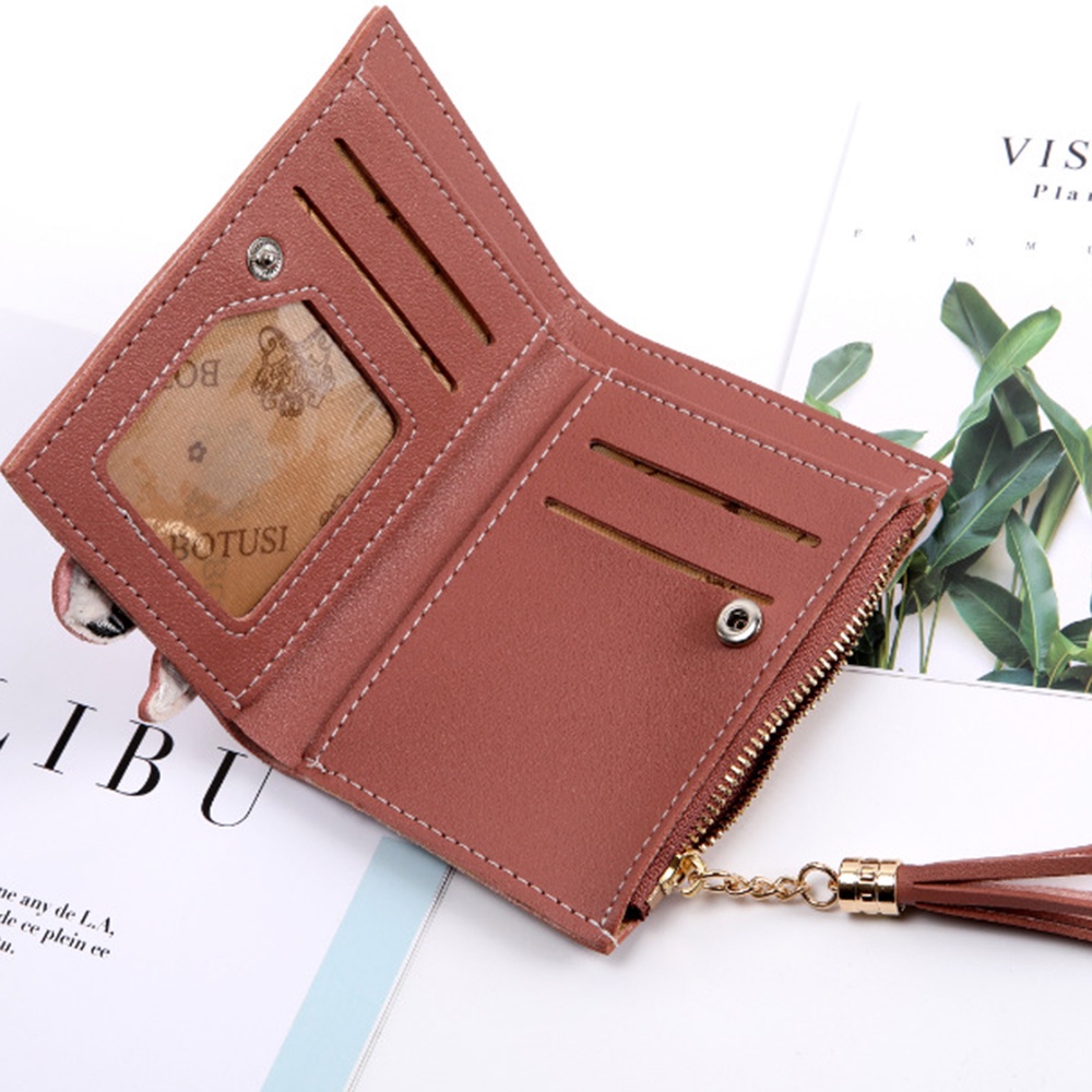 Ví nữ chất liệu da PU tạo hình mèo xinh xắn