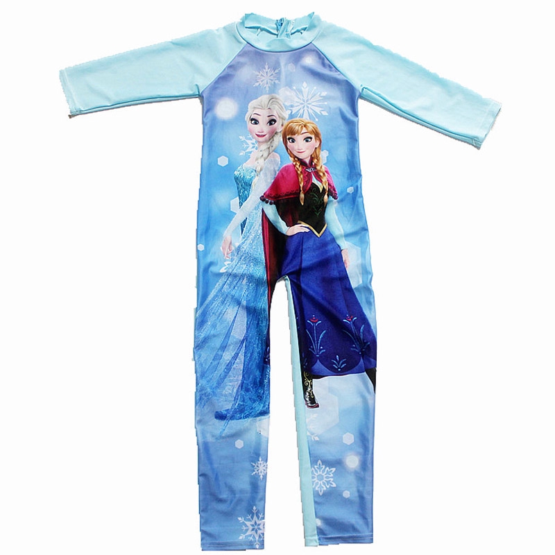 Bộ đồ bơi một mảnh chất liệu polyester hoạ tiết dễ thương cho bé | BigBuy360 - bigbuy360.vn