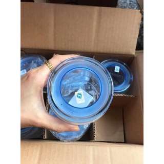 Hủ thủy tinh lumiac pháp 500ml. set 4 lọ