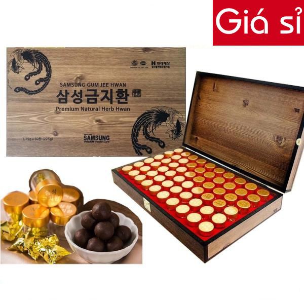 An Cung Hộp Gỗ 60 Viên