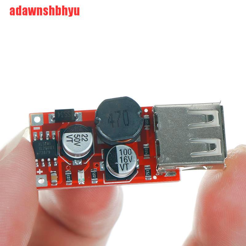 Mô Đun Sạc USB Giảm Áp 9V 12V 24V Sang 5V 3A Chuyên Dụng Cho Xe Hơi