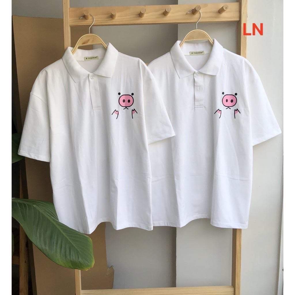 [FREESHIP ĐƠN TỪ 50K] Áo polo mặt heo HARI0321