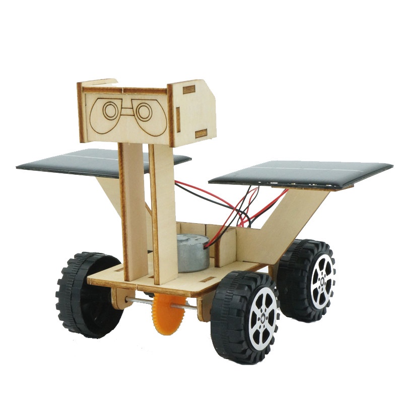 Mô Hình Xe Hơi Robot Moon Rover Lắp Ráp DIY Dành Cho Bé