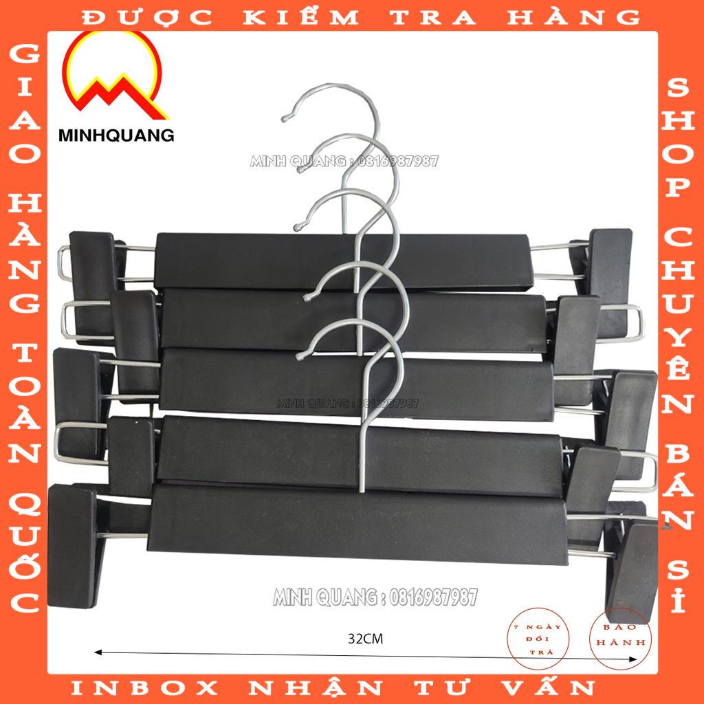 móc,kẹp treo quần áo bằng nhựa màu đen cứng cáp,đầu móc xoay 360 chuyên dùng cho cửa hàng,shop thời trang và gia đình