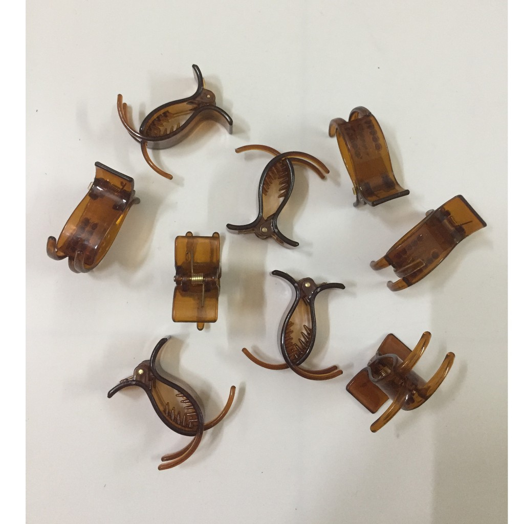 Kẹp tóc càng cua 5 răng sỉ 12c/set (KG 77)