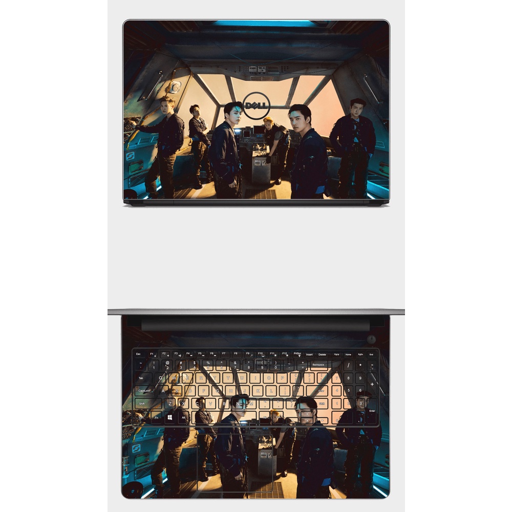 [EXO] SKIN dán Laptop in hình nhóm nhạc EXO. Đủ các dòng máy: Asus, Acer, Dell, HP,... In hình theo yêu cầu