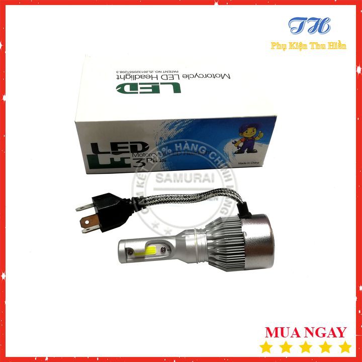 Đèn Pha C6 Motoled 2 Tim Siêu Sáng ( 1 bóng led )