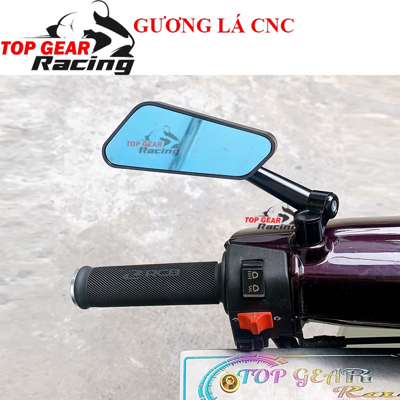 Gương Xe Máy CNC Rizoma Tặng Ốc Nối Hợp Xe Gương Hình Lá Nhôm Đúc &lt;TOPGEAR&gt;