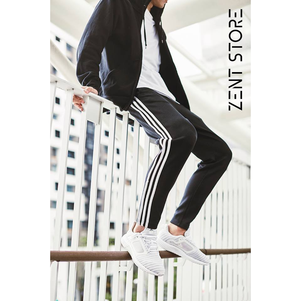 Quần DAS ba sọc basic (ống Jogger và ống Suông)