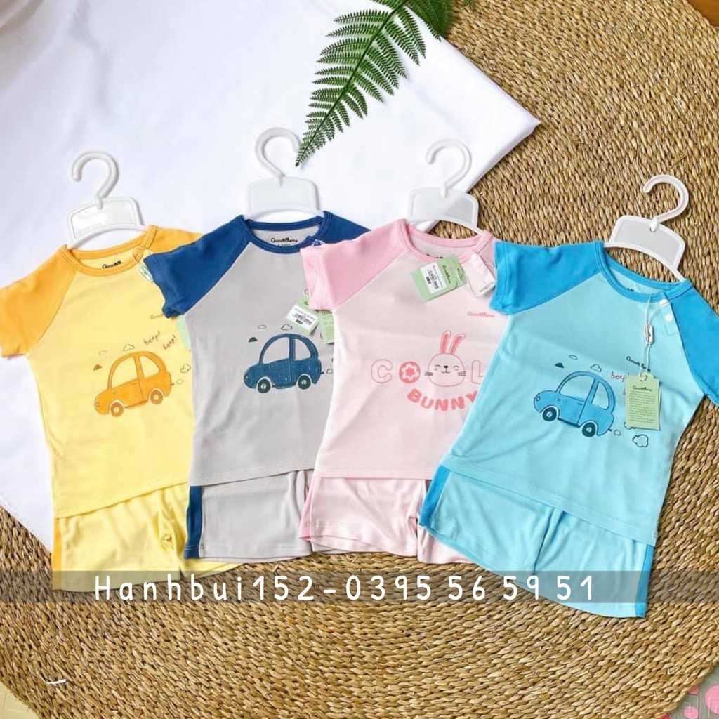 Good mama - Bộ cộc bamboo petit cho bé từ 6-9/9-12/12-18/18-24m