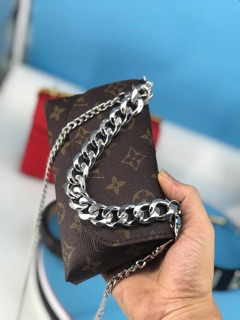 Túi da đeo chéo hàng chuẩn QC