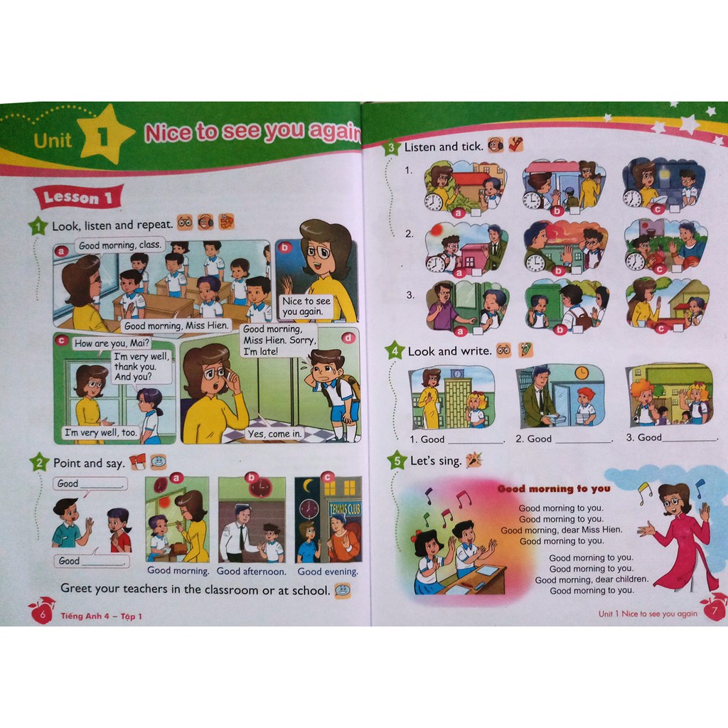 Sách - Tiếng Anh lớp 4 - tập một (không kèm đĩa CD) | BigBuy360 - bigbuy360.vn