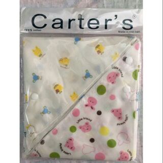 Sét 10 khăn yếm có 2 mức điều chỉnh cúc bấm caster's