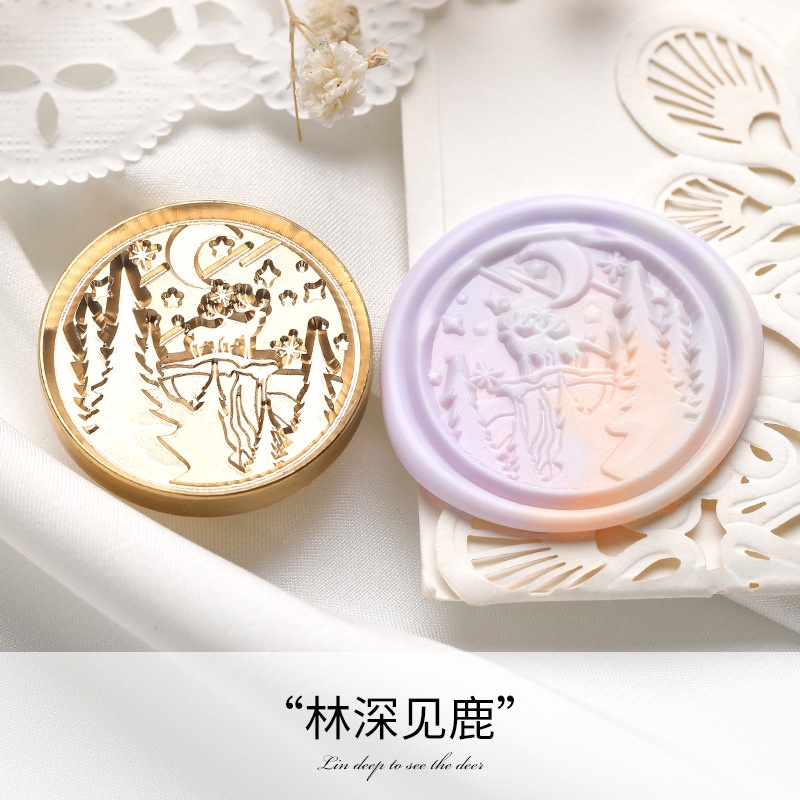 January Đầu Con Dấu Bằng Đồng Phong Cách Châu Âu Se