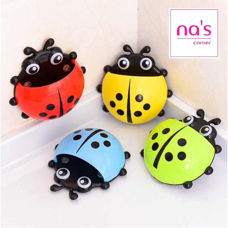 Hộp Đựng Bàn Chải, Kem Đánh Răng Hình Con Bọ Cánh Cam