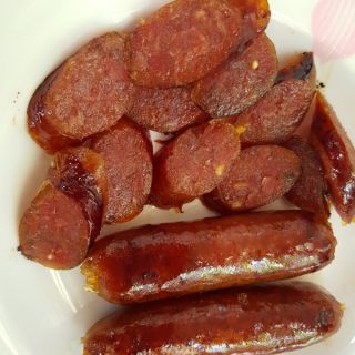 Lạp xưởng heo - lạp xưởng bò Campuchia