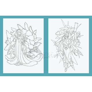 Combo các thứ line art