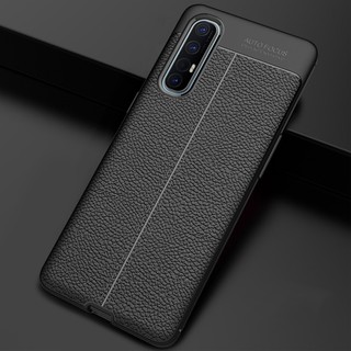 [Giá rẻ nhất ] Ốp lưng Oppo Reno3 Pro Silicon giả da Auto Focus