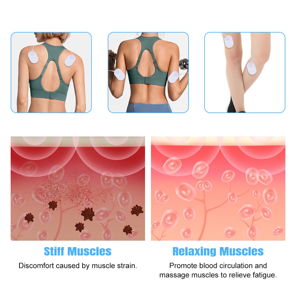 Máy Mát Xa Cổ Xung Điện Giảm Đau Cho Nam Nữ