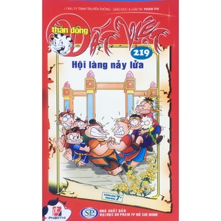 Truyện tranh - thần đồng đất việt - tập 219: hội làng nảy lửa