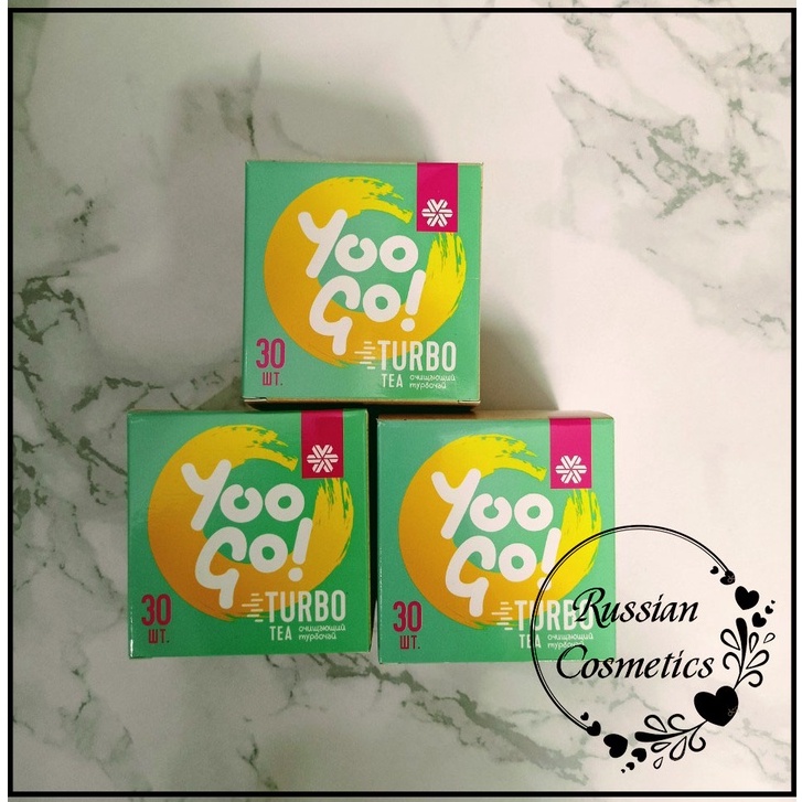 Trà Thảo Mộc Giảm Cân Yoo Go Turbo Tea Body T Siberian Health (Mẫu mới) - Nga