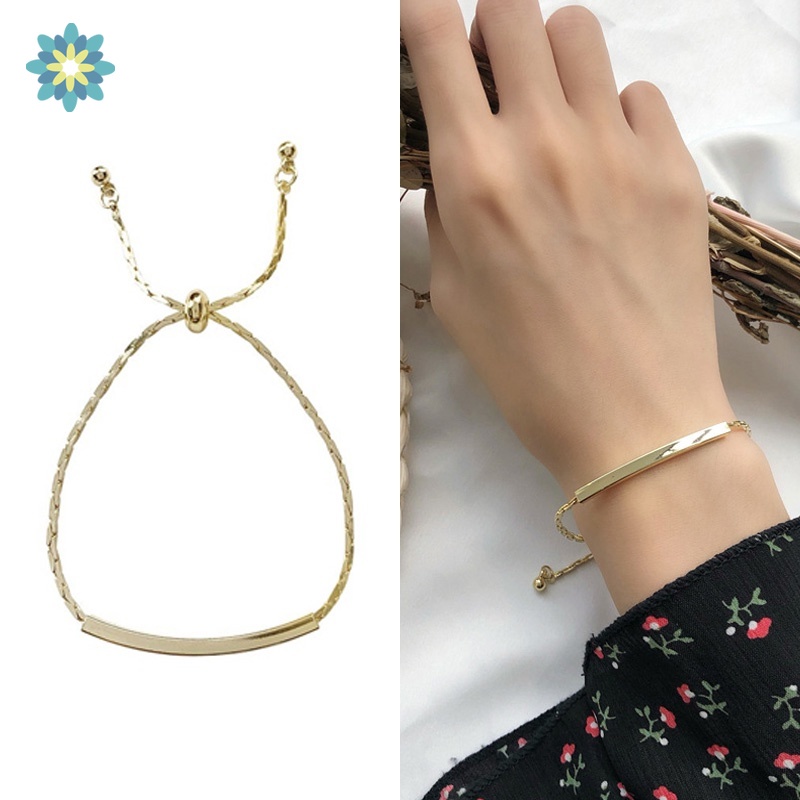 Vòng tay thiết kế tinh tế có thể điều chỉnh kích thước kiểu dáng thời trang