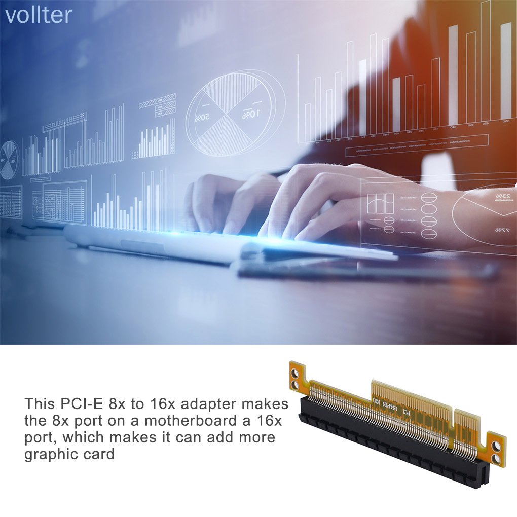 Card Chuyển Đổi Từ Pci-E 8x Sang 16x