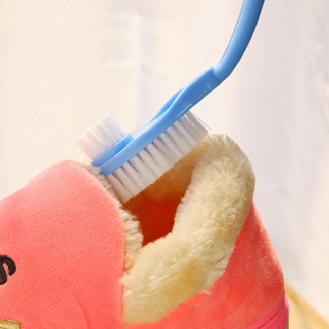 Chổi Cọ vệ sinh giày 2 Đầu Thông Minh Tiện Lợi