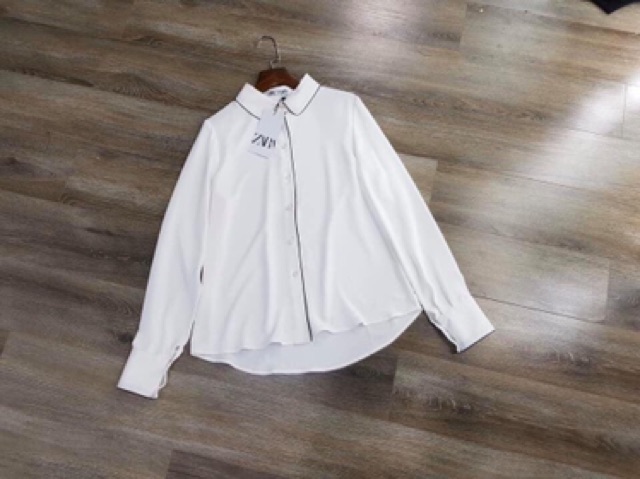 Áo sơ mi zara chất lụa siêu đẹp