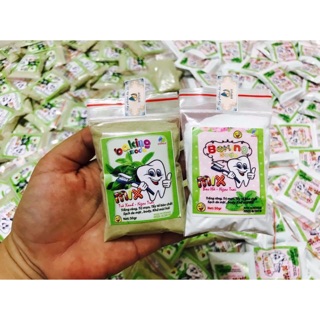 [Follow shop 9k - khach chi mua duoc 1c] Baking soda mix bạc hà, trà xanh