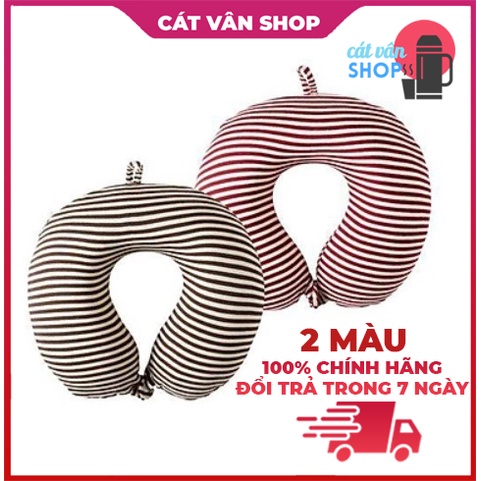 Gối kê cổ Memory Foam Stripe Lock&Lock LTZ851
