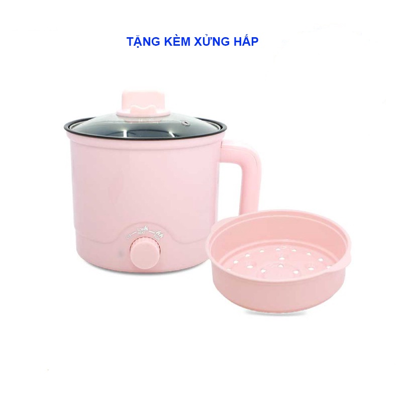 Nồi Lẩu Mini - Ca Nấu Mì Siêu Tốc Đa Năng Perfect PF-M3 1.5L 2 Nấc Nhiệt Nấu Lẩu, Nấu Mì, Hấp,... (Bảo Hành 6 Tháng)