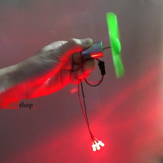 Máy phát điện gió mini V2 – Mô hình điện gió, giáo cụ STEM, trang trí năng lượng tái tạo độc đáo