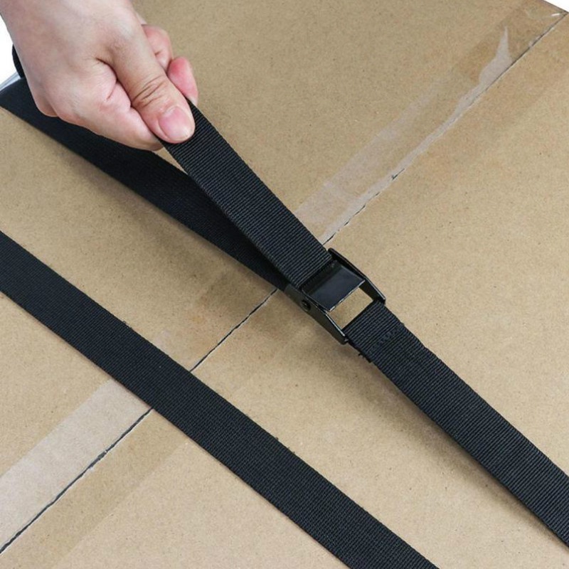 Dây đai hàng hóa dài 2,8m, rộng 2,5cm.Ràng buộc chằng hàng xe đạp xe máy, Pallet hàng hóa