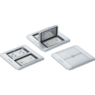 Ổ Cắm Âm Sàn 6 Thiết Bị Panasonic DUMF 3200 LT-1 ( chưa bao gồm thiế bị)